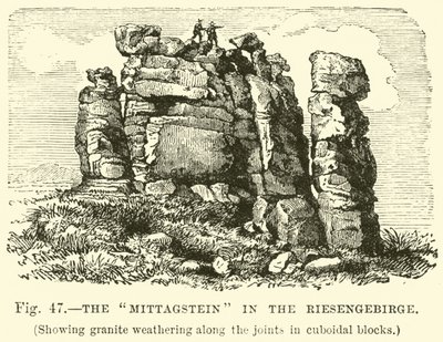 El Mittagstein en los Montes Gigantes de English School