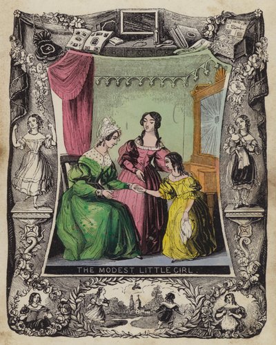 La niña modesta de English School