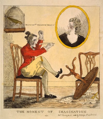 El momento de la imaginación, pub. 1785 de English School