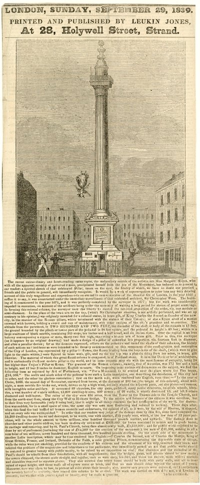 El monumento. Suicidio de English School
