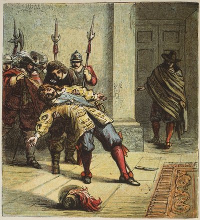 El asesinato de Buckingham, pub. 1890 de English School