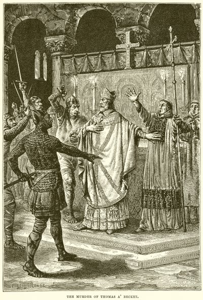 El asesinato de Thomas A Becket de English School