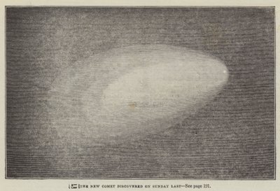 El nuevo cometa descubierto el domingo pasado de English School