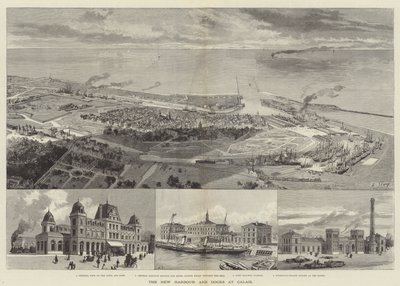 El nuevo puerto y muelles en Calais de English School