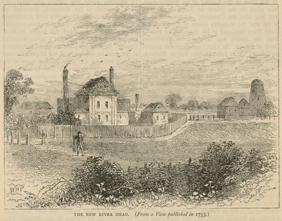 La Cabeza del Nuevo Río, de una vista publicada en 1753 de English School