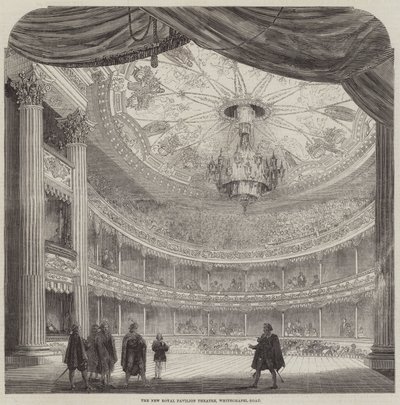 El nuevo Teatro Royal Pavilion, Whitechapel-Road de English School