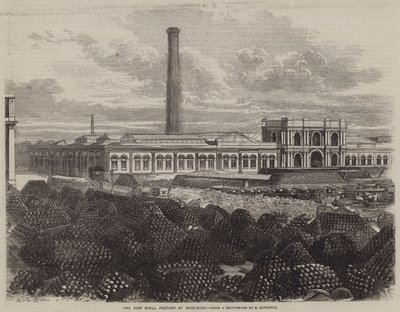 La nueva fábrica de proyectiles en Woolwich de English School