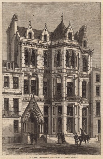 The New University Clubhouse, St James Street de English School