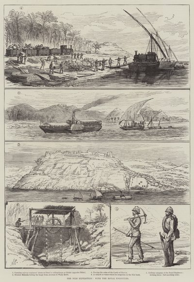 La Expedición del Nilo, con los Ingenieros Reales de English School
