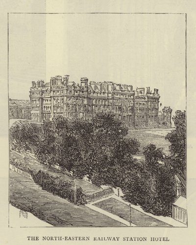 El Hotel de la Estación de Ferrocarril del Noreste de English School