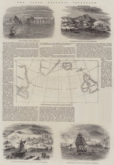 El telégrafo del Atlántico Norte de English School