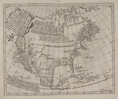 La parte norte de América: abarcando Terranova, Nueva Inglaterra, Virginia…, Henry Briggs de English School