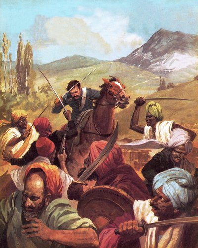 La Frontera Noroeste: El Jinete Solitario de English School