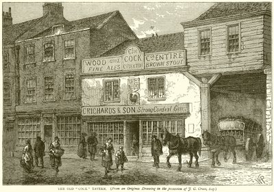 La antigua taberna Cock de English School