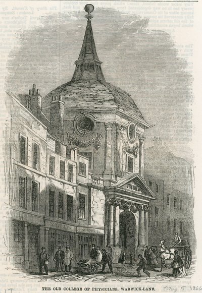 El Antiguo Colegio de Médicos en Warwick Lane de English School
