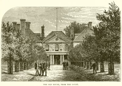 La casa vieja, desde el patio de English School