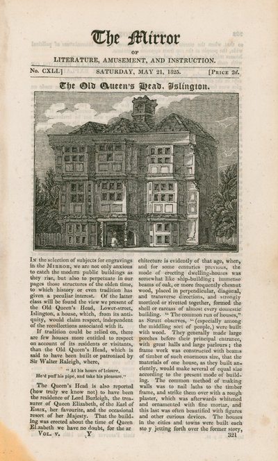 La Vieja Cabeza de la Reina, Islington de English School