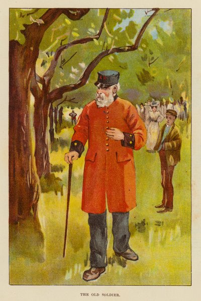 La vieja soldado (color litho) de English School