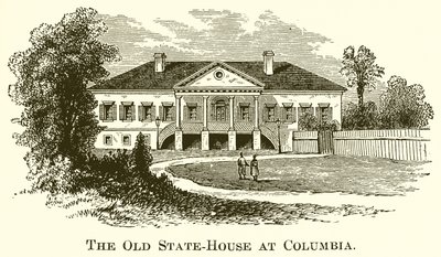 La antigua casa del estado en Columbia de English School