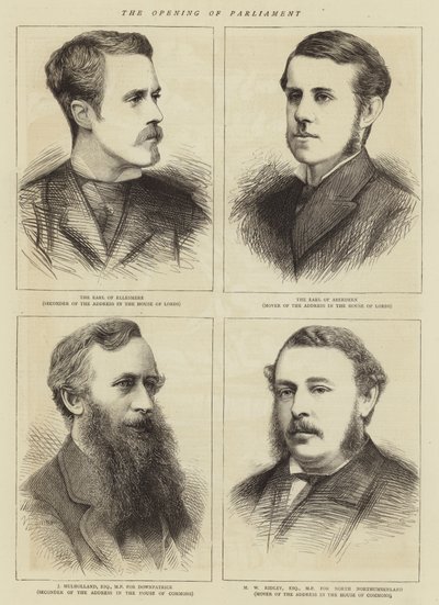 La apertura del Parlamento de English School