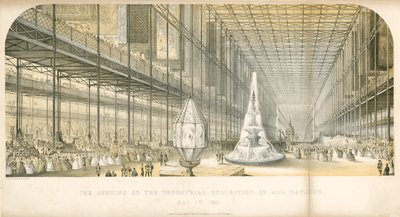 La Inauguración de la Gran Exposición, 1851 de English School