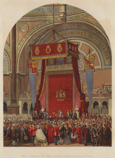 La inauguración de la Exposición Internacional de English School