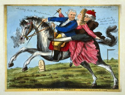 El viaje del orador, pub. 1785 de English School