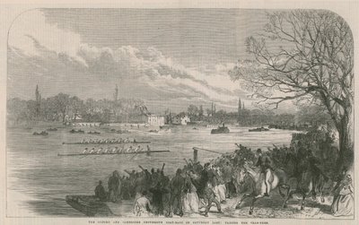 La carrera de botes de la Universidad de Oxford y Cambridge de English School