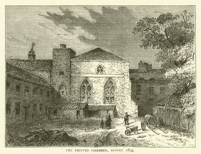 La Cámara Pintada (antes de 1834) de English School