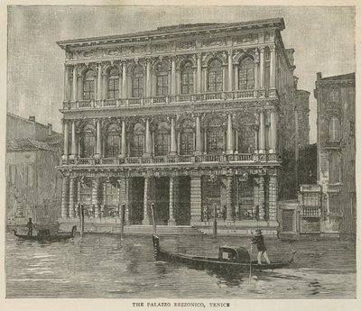 El Palazzo Rezzonico, Venecia de English School