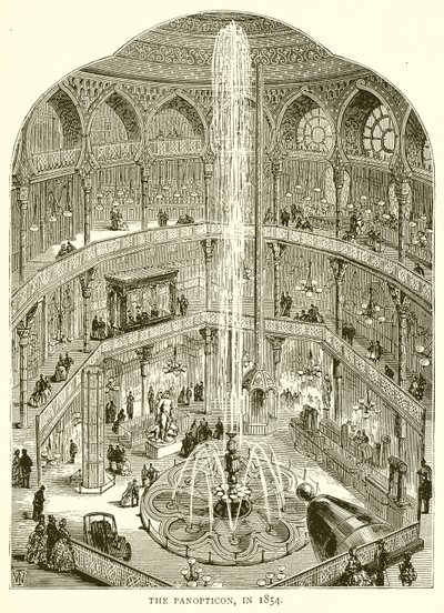 El Panopticon, en 1854 de English School