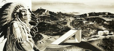 Los indios Papagos permitieron a los científicos construir su observatorio en Kitt Peak de English School