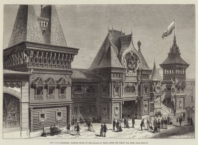 Exposición de París, Modelo ruso del Palacio en el que nació Pedro el Grande, cerca de Moscú de English School