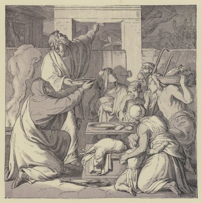 La Pascua (grabado) de English School