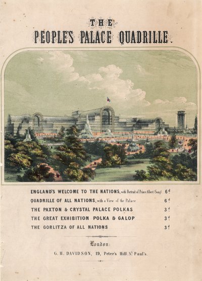 El Palacio del Pueblo Quadrille de English School