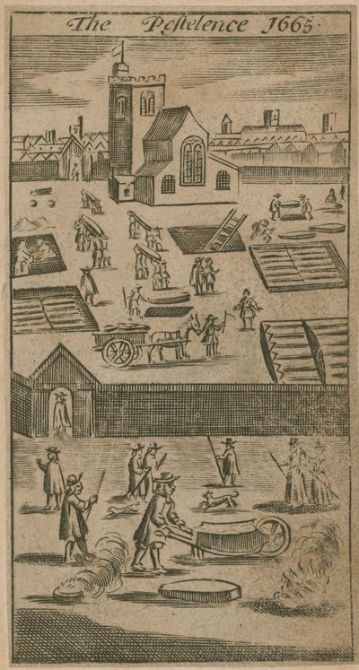 La Peste 1665 de English School