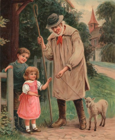 El corderito mascota de English School
