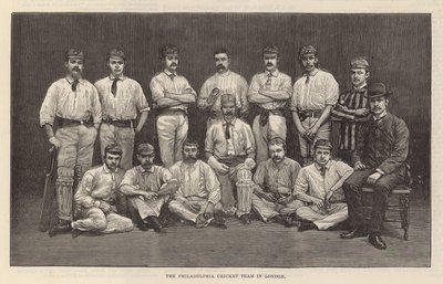 El equipo de cricket de Filadelfia en Londres de English School