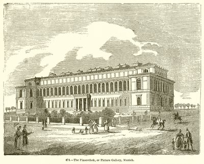 La Pinacoteca o Galería de Pinturas, Múnich de English School
