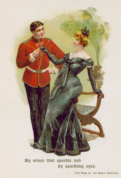 La súplica de los bailarines de Simla de English School