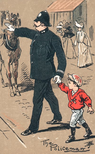 El policía de English School