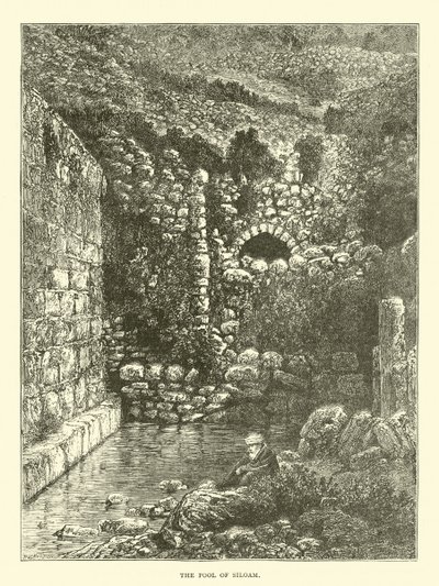 El estanque de Siloé de English School