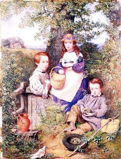 La Familia Prator Bajo un Árbol de English School