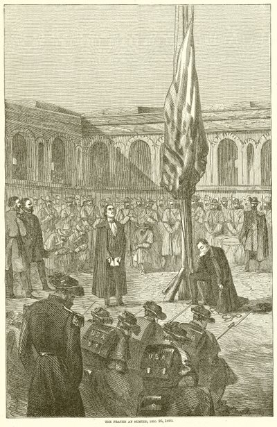 La Oración en Sumter, 26 de diciembre de 1860 de English School