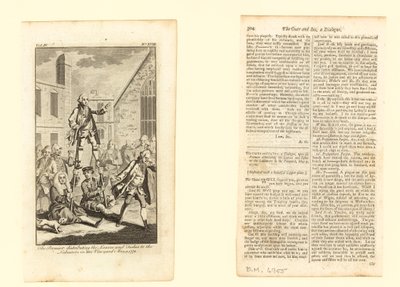 El Primer Ministro Distribuyendo los Panes y los Peces a los Trabajadores en su Viña, 9 de mayo de 1772 de English School