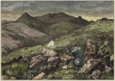 El Príncipe de Gales en una cacería de ciervos en el Bosque de Mar de English School