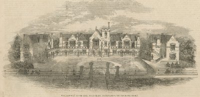 Casas de beneficencia de los impresores en Wood Green de English School