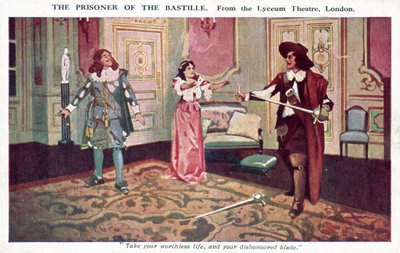 El prisionero de la Bastilla, del Teatro Lyceum, Londres de English School