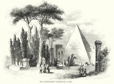El cementerio protestante, Roma de English School