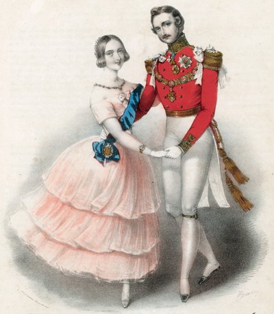 La polca de la Reina y el Príncipe Alberto de English School